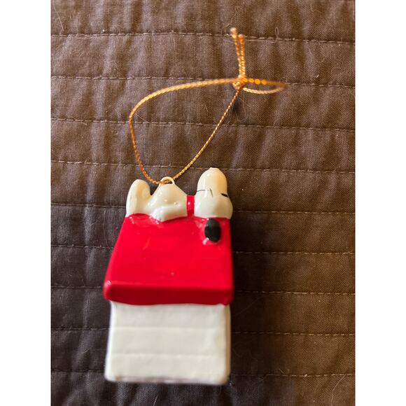 Snoopy Christmas Tree Ornament - vintage - Picture 5 of 6